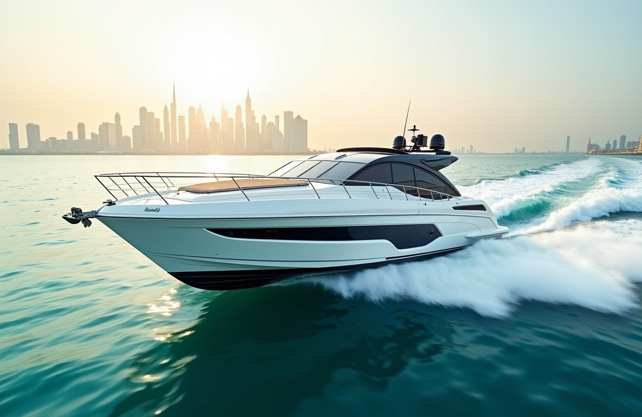 Dubai Fire 32ft yacht